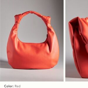 Melie Bianco Pantone Red Hobo Bag
